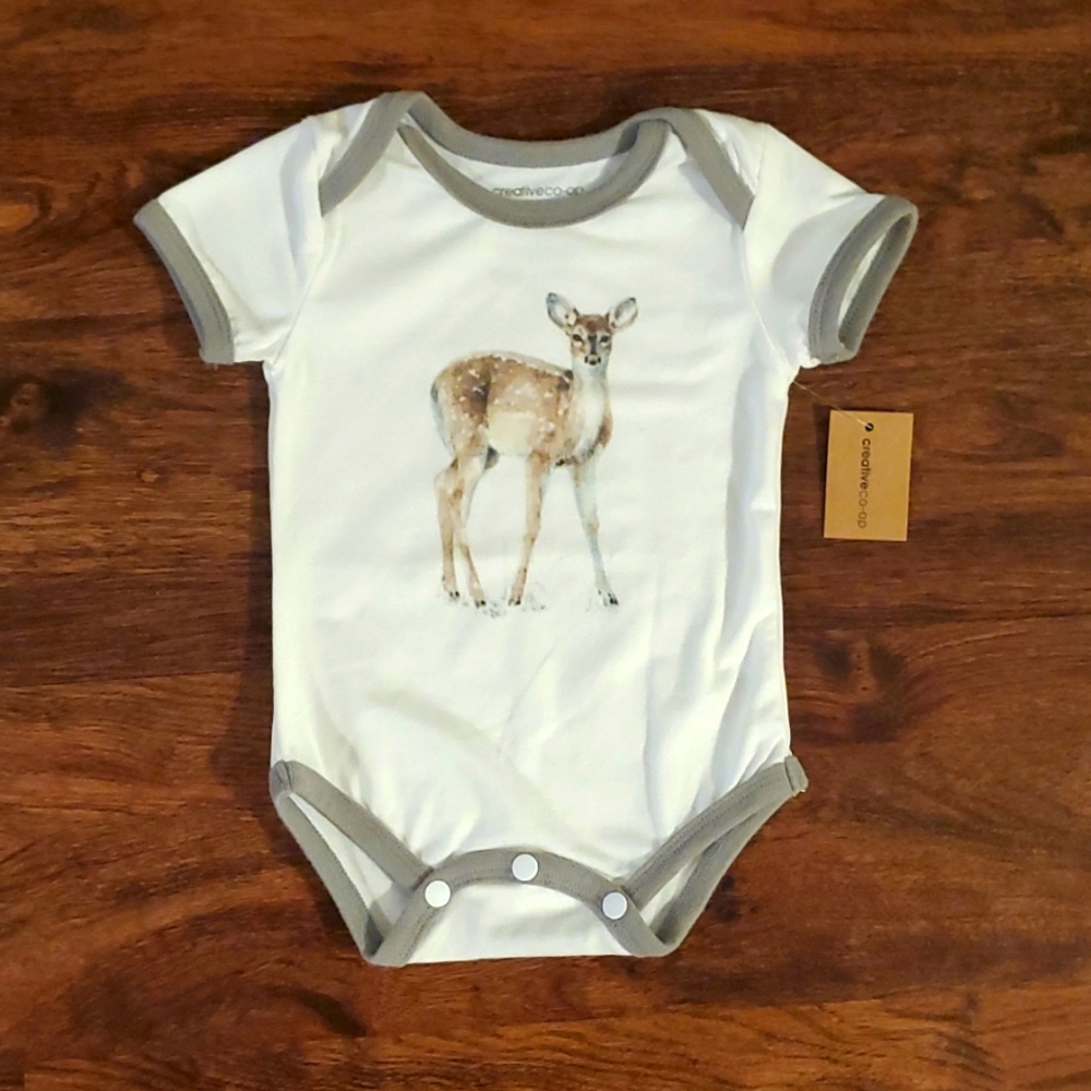 Little Dear Bodysuit 3-6M